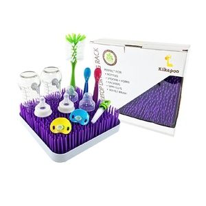 Baby bottle drying rack (purple)